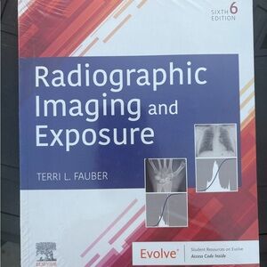Radiographic Imaging and Exposure by Terri L. Fauber - Blue & Red Textbook